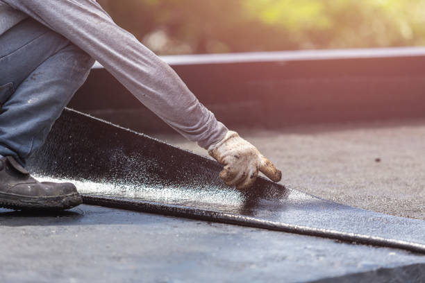 Professional Emergency Waterproofing technician working in Harleysville, PA